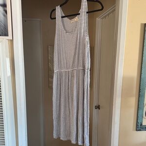 Striped Sleeveless Dress